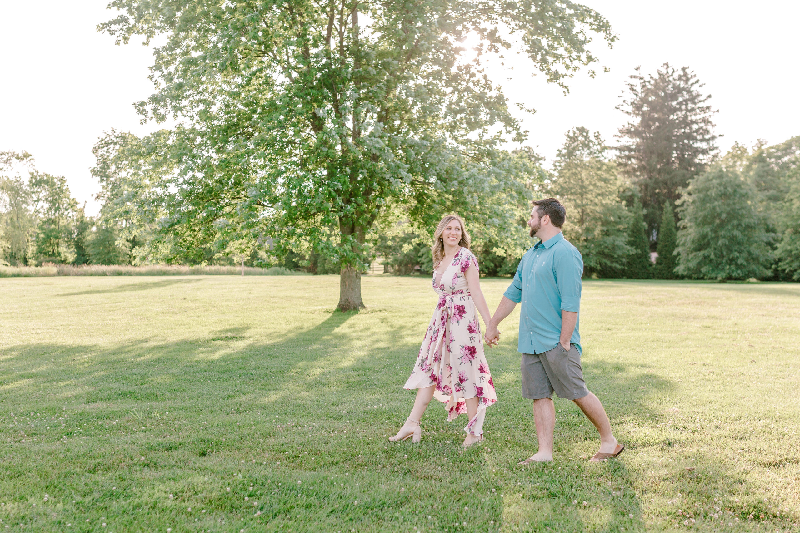 manor house at prophecy creek park engagement session