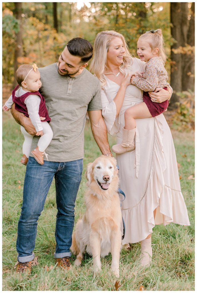 including pets in family pictures