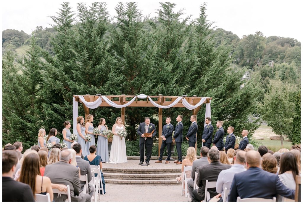 "Bear Creek Resort wedding ceremony"