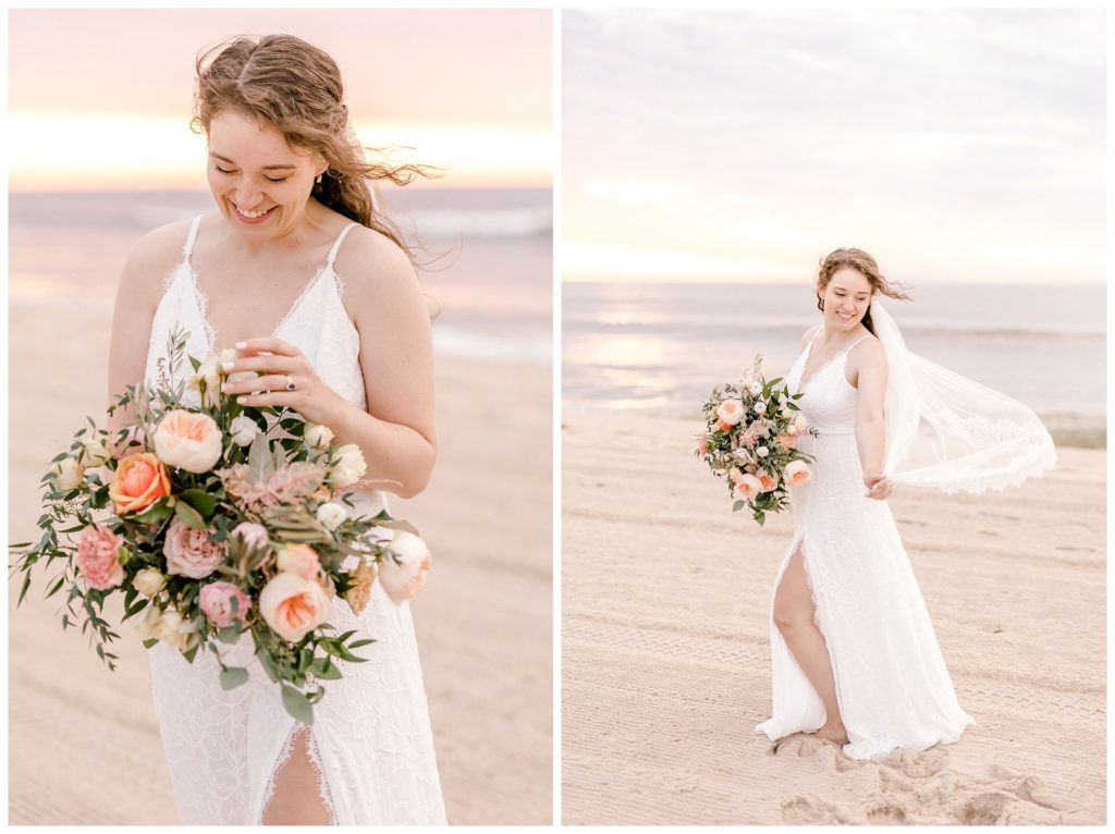 "Sunrise Long Beach Island Wedding"