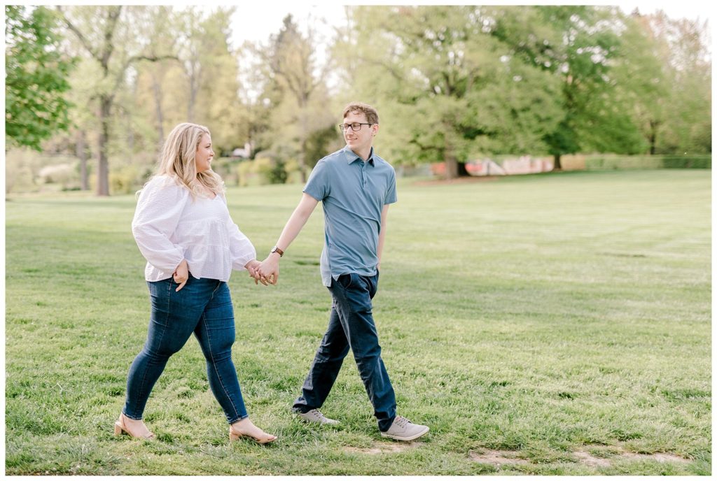 This Nemours Estate Engagement Session was scheduled months ago, but when the day arrived we got lucky with the most delightful weather!