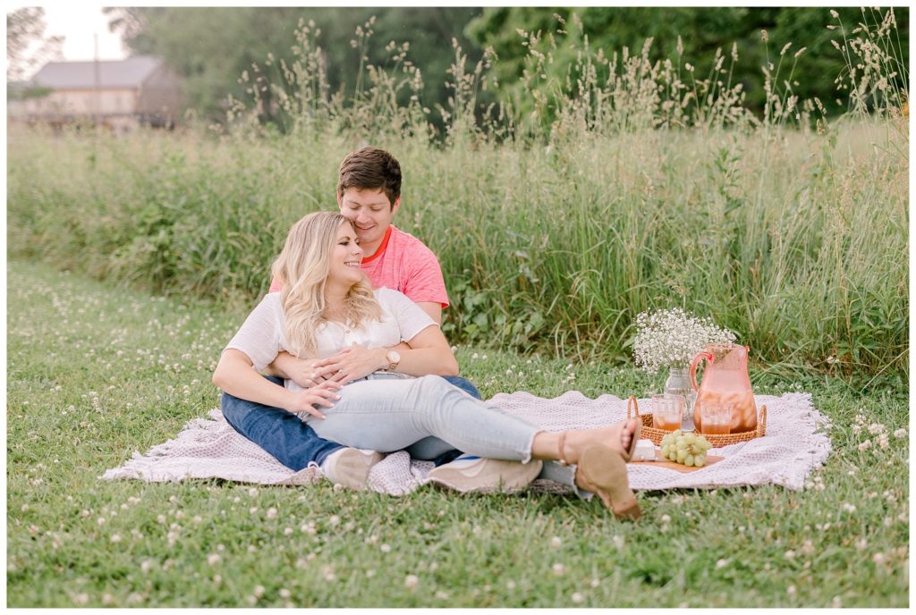 Picnic Inspired Engagement Session