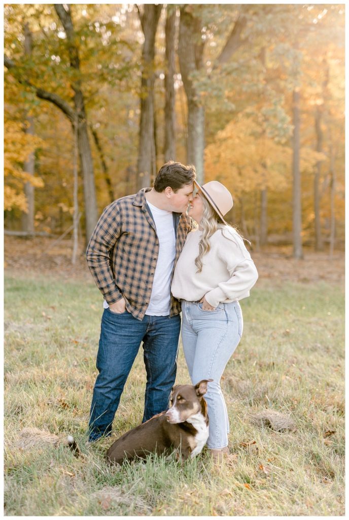 Fall Doylestown Engagement Session